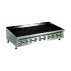 image of Star 8060CBB Ultra-Max® 60" Countertop Gas Lava Rock Charbroiler with (10) Burners, 200.000 BTU