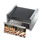 image of Star 30STBDE Grill-Max® Hot Dog Grill, 30 Dogs & 32 Buns, Staltek Rollers, Electronic Control