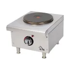 image of Star 501FF 12" Electric Countertop Hotplate w/ (1) Solid Burner & Infinite Controls - 208/240v