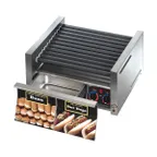 image of Star 50CBD Grill-Max® Hot Dog Grill with Bun Drawer, 50 Hot Dogs & 48 Buns, Chrome Rollers