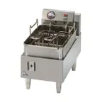 image of Star 515F Star-Max® Full Pot Countertop Electric Fryer w/ 15 lbs Capacity, Twin Baskets
