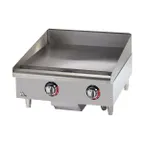 image of Star 524TGF 24" Countertop Electric Griddle with Steel Plate & Thermostatic Controls, 24" x 20.75"