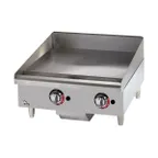 image of Star 624MF 24" Star-Max® Countertop Manual Gas Griddle, 1" Steel Plate - 56.600 BTU