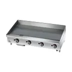 image of Star 648MF 48" Star-Max® Countertop Manual Gas Griddle, 1" Steel Plate - 113.200 BTU
