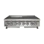 image of Star 8048CBB Ultra-Max® 48" Countertop Gas Lava Rock Charbroiler with (8) Burners, 160.000 BTU