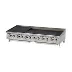 image of Star 8072CBB Ultra-Max® 72" Countertop Gas Lava Rock Charbroiler with (12) Burners, 240.000 BTU