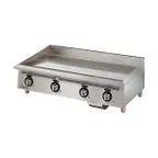 image of Star 848TA 48" Countertop Gas Griddle with Snap-Action Thermostat, 1" Steel Plate - 120.000 BTU