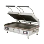 image of Star PSC28IEGT Double Cast Iron Sandwich Grill with Grooved & Smooth Plates, Electronic Controls