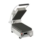 image of Star PST7IEA-120V Single Cast Iron Sandwich Grill with Smooth Plates, Electronic Controls - 120V