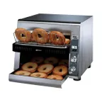 image of Star QCS3-160BC Holman Electric Conveyor Toaster w/ Analog Control, Horizontal - 1600 slices/hr.