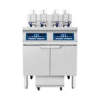 image of Atosa USA AEFF-50-2B Multiple Battery Electric Fryer w/ Basket Lifts, Floor Model - Full Pot / 208V