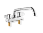 image of Steel Works SWFD-4-8LL Deck Mount Faucet