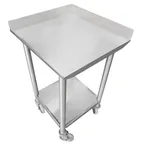 image of IMC Teddy WT1-3024 Stainless Steel Top 24" - 27" Work Table