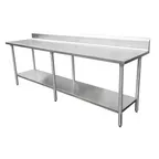 image of IMC Teddy WTB-30120-16 Stainless Steel Top 109" - 120" Work Table