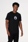 image of Chef Works RD31-BLK-XL Men's Cook Shirt, Black XL, 52% Cotton/48% Polyester, Pre-Shrunk