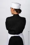 image of Chef Works REDFCV-WHT-0 Cool Vent Chef Beanie, One Size S/M, White, 65/35 Poly/Cotton Blend