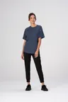 image of Chef Works SHS01-AFB-L Cook Shirt, Large Air Force Blue, 64% Poly/34% Cotton/2% Elastane