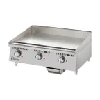 image of Star 736TA 36" Countertop Electric Griddle with Steel Plate & Thermostatic Controls, 36" x 24"