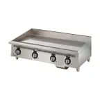 image of Star 748TA 48" Countertop Electric Griddle with Steel Plate & Thermostatic Controls, 48" x 24"