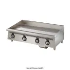 image of Star 748TCHSA 48" Countertop Electric Griddle with Chrome Plate & Thermostatic Controls, 48" x 24"