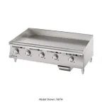 image of Star 772TCHSA 72" Countertop Electric Griddle with Chrome Plate & Thermostatic Controls, 72" x 24"