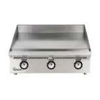 image of Star 836MA 36" Ultra-Max® Countertop Manual Gas Griddle, 1" Steel Plate - 90.000 BTU