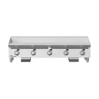 image of Star 860TA 60" Countertop Gas Griddle with Snap-Action Thermostat, 1" Steel Plate - 150.000 BTU