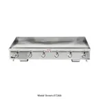 image of Star 872TCHSA 72" Countertop Gas Griddle with Snap-Action Thermostat, 1" Chrome Plate - 180.000 BTU