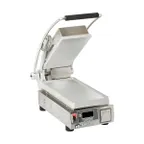 image of Star PST7EA-230V Single Sandwich Grill with Aluminum Smooth Plates & Electronic Controls - 230V