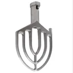 image of Winco EMP-P51 Spectrum™ 30Qt Aluminum Flat Beater