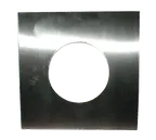 image of APW Wyott 55704 Adapter Plate - 6-1/2" Hole, Accepts 4 Quart Inset, Stainless Steel Cutout