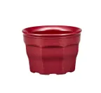 image of Cambro MDSLB5487 - Laguna 9 Oz Round Bowl, 3-1/2" Dia x 2.4" H, Cranberry PP, NSF, Dishwasher Safe