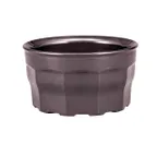 image of Cambro MDSLB9485 - Laguna 9 oz Plastic Bowl, 4-3/8" Dia, 2-2/5" H, Metal Finish, Dishwasher Safe