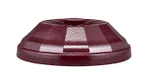 image of Cambro MDSLPLD9487 Dome, 2-3/4" Insulated Cover, Fits 9" Plate, 10-1/4" OD, Red PP, NSF-1/Case