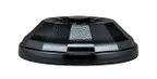 image of Cambro MDSLSD9110 Dome Cover, Fits 9" Plate, 10-1/4" Ø x 3-1/4" H, Black Polypropylene, NSF Certified