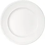 image of Libbey 628183112000000 Come4Table Bauscher Round China Plate, 12-1/4" Diameter, Steep Porcelain