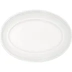 image of Libbey 628202412000000 Come4Table Bauscher Oval Porcelain Platter 9-1/2" x 7⅜" - Case