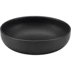 image of Libbey 701311691000309 Elements Bowl, 20.3 Oz (6" Dia.) Round Black Stoneware, General Use - 1/Case