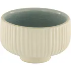 image of Playground 701355891016151 Nara Round Stoneware Bowl, 4 oz (3" Diameter), Grey - 1/Case