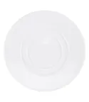 image of RAK Porcelain TDSA16 - Round 6" Diameter Porcelain Saucer, 6.0" to 6.49" Size, Sold Per Case