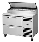 image of True TPP-AT-44D-2-HC~SPEC3~HGTP Pizza Prep Table Refrigerated Counter
