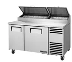 image of True TPP-AT-60-HC~HGTP Pizza Prep Table Refrigerated Counter