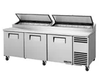 image of True TPP-AT2-93-HC~HGTP Pizza Prep Table Refrigerated Counter