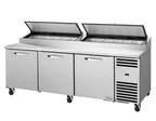 image of True TPP-AT2-93-HC~SPEC3~HGTP Pizza Prep Table Refrigerated Counter