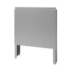 image of Garland US Range M17BG Master Series Backguard/Flue Riser, 17" H X 17" W