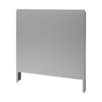 image of Garland US Range M34DDBG Master Series Backguard/Flue Riser, 34-1/2" H X 34" W