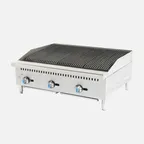 image of Hurakan HKN-CBG36W Countertop Gas Charbroiler