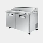 image of Hurakan HKN-SPMT61R2S Mega Top Sandwich / Salad Unit Refrigerated Counter
