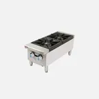 image of Hurakan HKN-XRCG12-2W Gas Countertop Hotplate