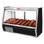 image of Howard-McCray R-CMS32E-8-BE-LED 98" Single Duty Flat Refrigerated Meat Display Case, Remote